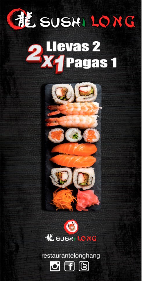 RLonghang's tweet image. Llego lo que esperaban 2x1 para consentirlos solo estamos en @ccbuenavista santamarta @restaurantelonghang #sushi #ichiban #lovesushi #longhang #comidajaponesa
