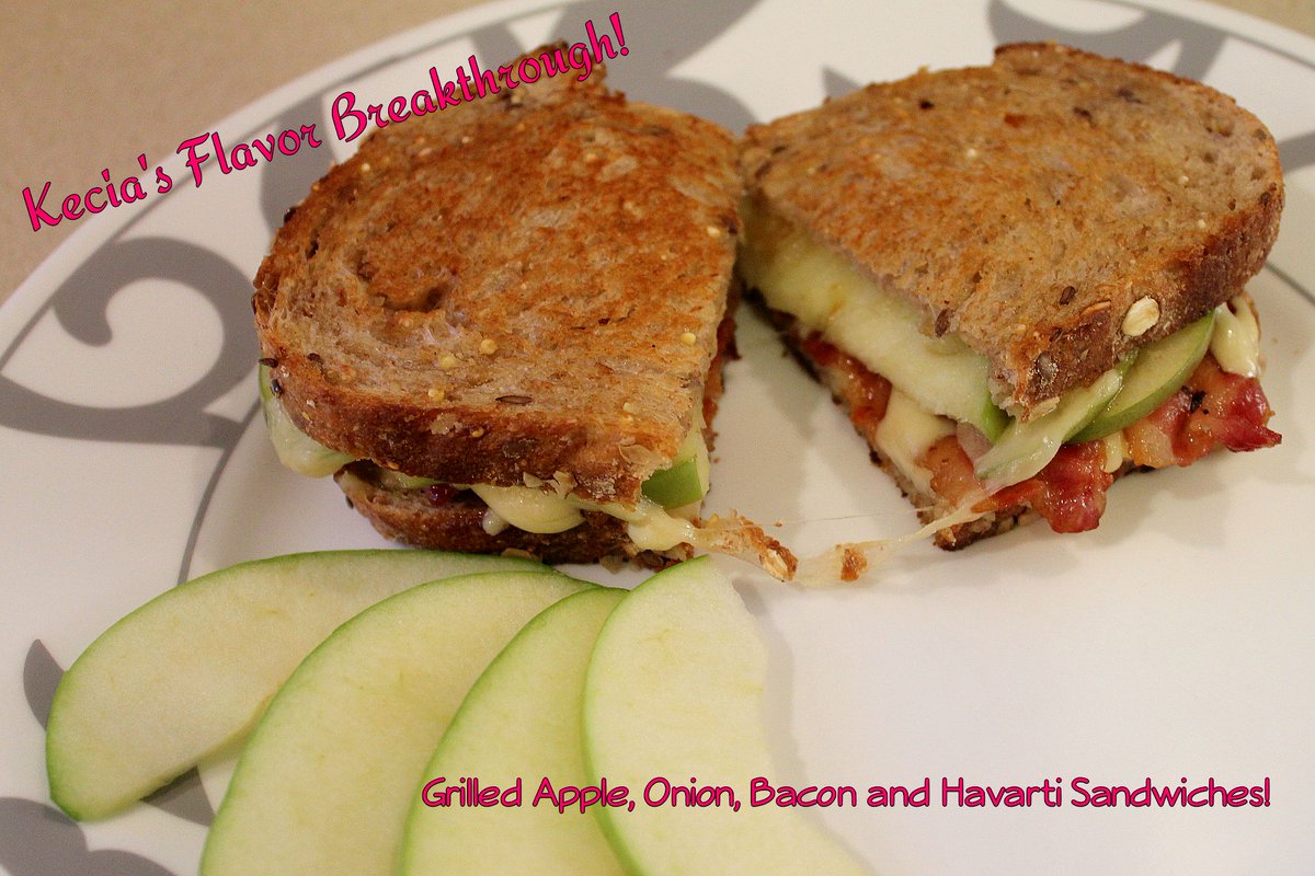 KBreakt's tweet photo. Just about apple time! That means time for Grilled Apple, Onion, Bacon and Havarti Sandwiches! https://t.co/LlntHEsmSb https://t.co/UA46fuN2m3