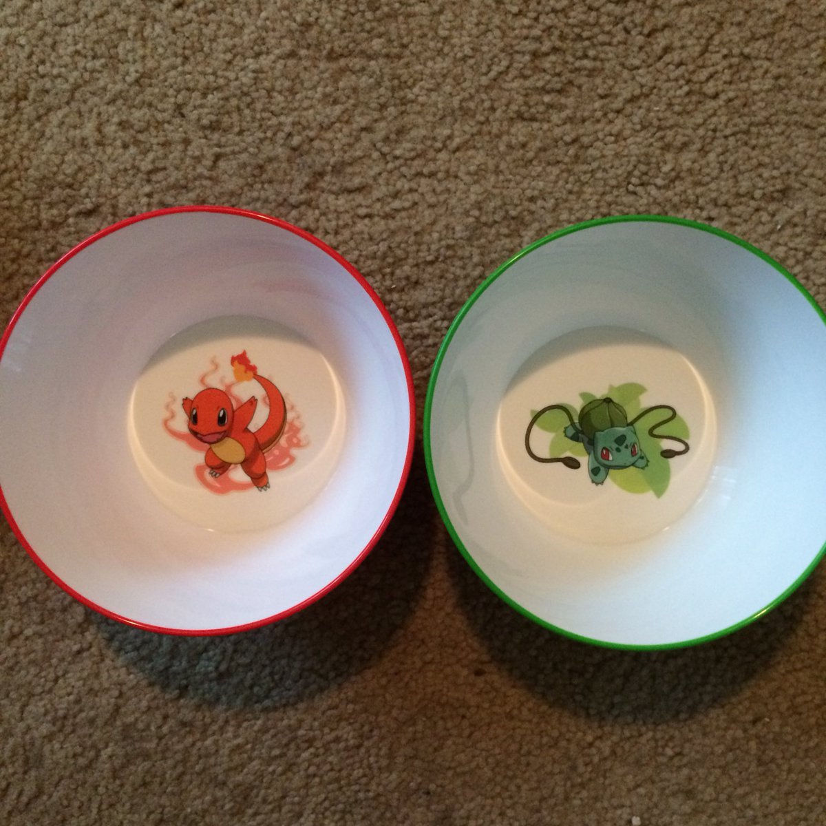 wash_n_dry's tweet image. Y’ALL my Pokémon bowls came in I love them! #thinkgeek