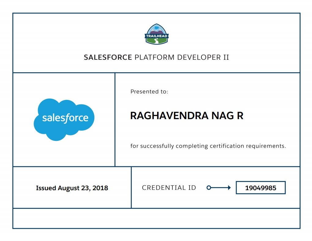 RnagR's tweet image. Finally...!
The Fourth One...!
Certified Platform Developer 2..!
#platformdeveloper2
@trailhead @salesforce