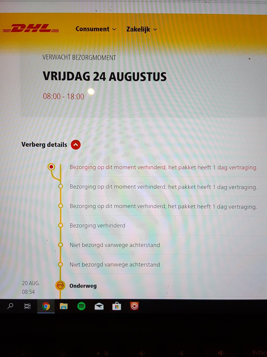 JosienSteenberg's tweet photo. @DHLNL @DHLNL dank voor je reactie dat @LidlNederland een onderzoek moet starten omdat jullie "niet weten wat er aan de hand is". Wat ik mij afvraag is het volgende: waarom zeggen jullie dan wel iedere keer dat het pakket de volgende dag wordt bezorgt. Zo laat je mensen onnodig wachten! https://t.co/IsYY7w56KC