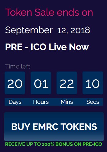 CoinEmirates's tweet photo. We will start Pre-ICO in 20 days 1 hours.
The Pre-ICO price will be $ 0.00004
Starting August 23, 2018
Ending September  12, 2018
https://t.co/qyIbtcBgQ1 
#EmiratesCoin #EMTC #bitcoin #ethereum #Dash #TRON https://t.co/9JIqgS02ez