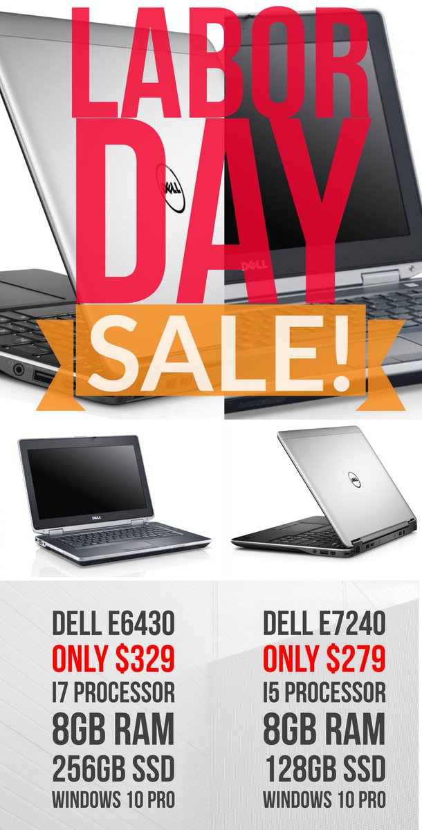 TamsComputers's tweet photo. 🇺�� Labor Day Sale on our two most popular laptops!! 🇺🇸 Sale lasts until supplies are gone!
https://t.co/87ovqV08mp https://t.co/IGR1vr2vat