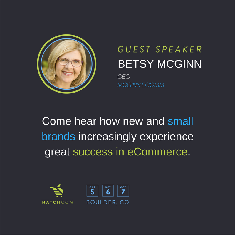 NatchCom's tweet image. Some companies seem to simply be KILLING it on #ecommerce. Ever wonder how and why? Add this session to your #NatchCom schedule! Betsy McGinn, CEO of McGinn Ecomm, will share the ins and outs of how they're doing it!! 
#HackNatural #NaturalBrands #Ecommerce
