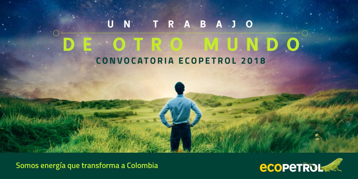 ECOPETROL_SA's tweet photo. #ConvocatoriaEcopetrol | Buscamos personas creativas, a quienes les apasione trabajar en equipo y asumir nuevos desafíos para contribuir al fortalecimiento de la producción de petróleo en el país. Ingresa a  https://t.co/TOC7yQs6m9. ¡Postúlate y comparte! https://t.co/Zn15ghjG8x