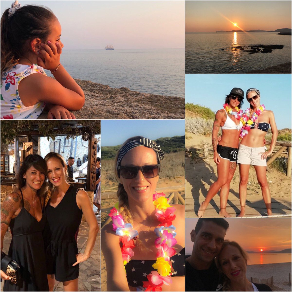 paolina_col's tweet photo. Best of #summer2018 #Alghero #noi #estatespeciale #family #Sardegna ... oggi rientro malinconico!! Back to reality. Bye bye mare, lasciami un po’ di energia positiva, almeno per le prossime 48 ore 😂😊 https://t.co/JdjqRcAuIY