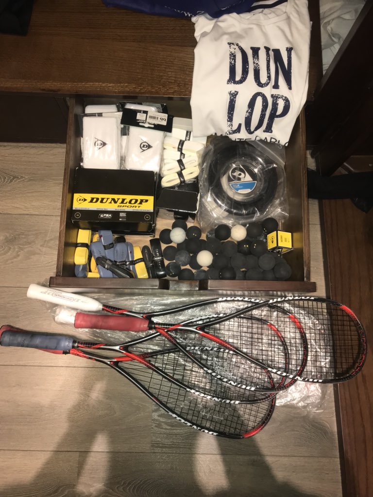 ✅ Signature Racket
✅ Best Strings
✅ Best Grips
✅ Official @PSAWorldTour Ball
✅ Stylish Gear
✅ Wristbands
...
<a href="/DunlopSquash/">Dunlop Squash</a>, I love you 🤟
#TeamDunlop