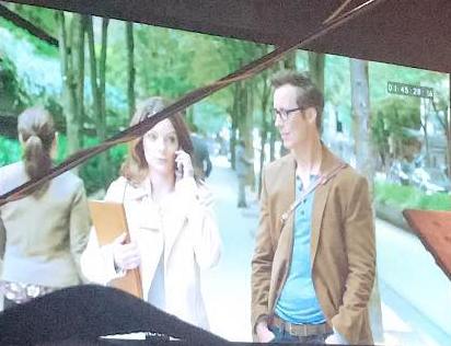 TomCavNews's tweet photo. Our #DarrowAndDarrow bts hero @gelseamae bringing us some hot #Cliles action via IG story @CavanaghTom @Kimwilliamspais @hallmarkmovie https://t.co/Mty93cN9Gy