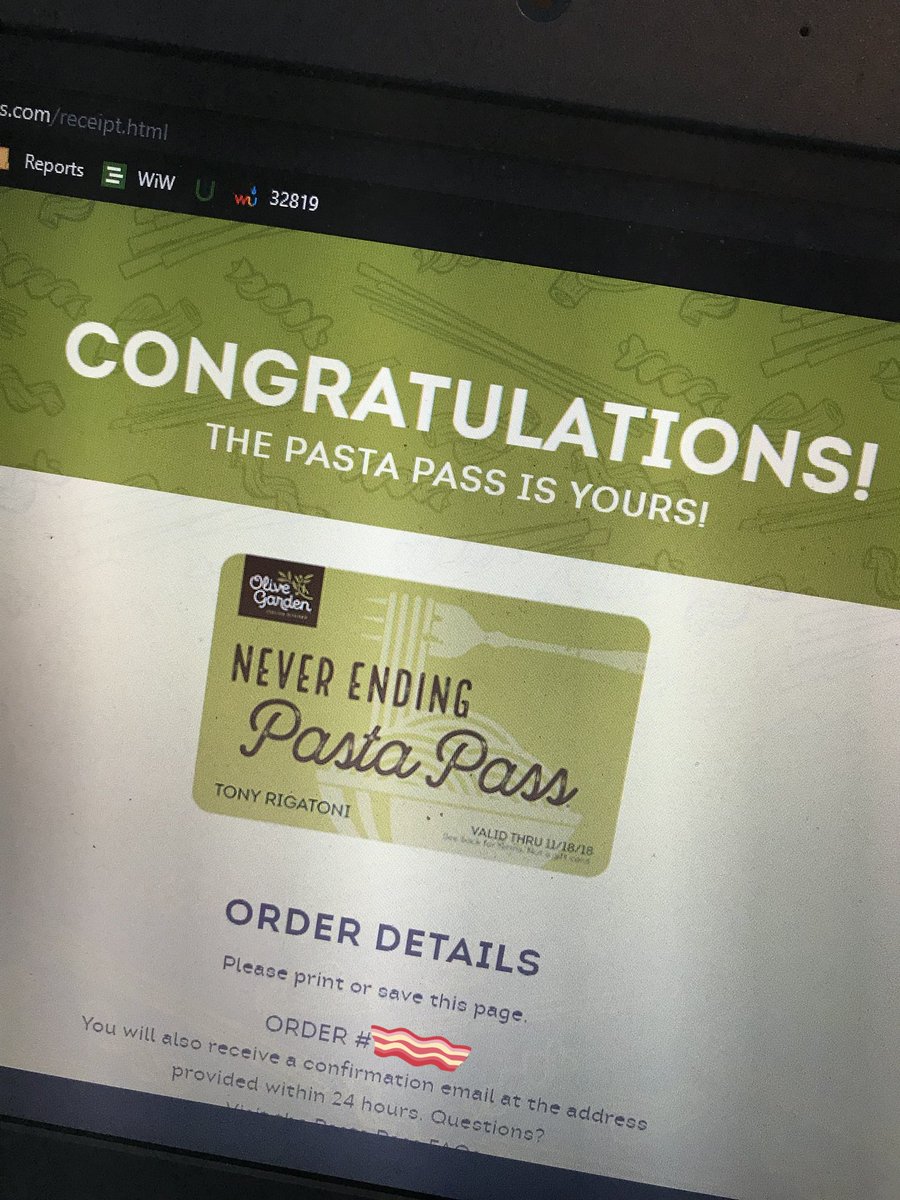 Olive Garden On Twitter What A Pay Off Congratulations