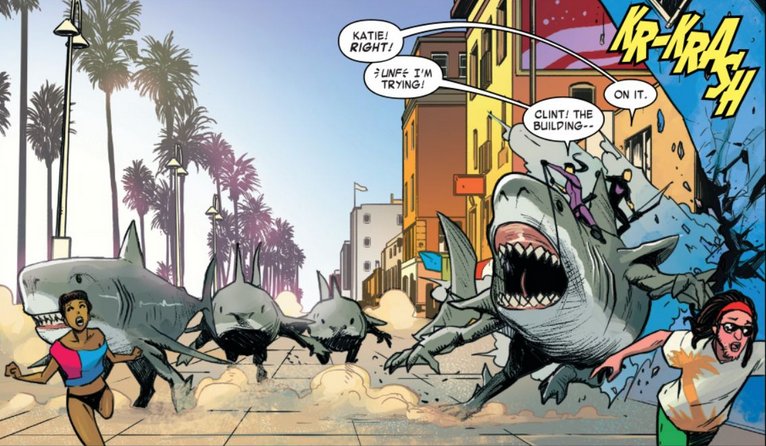 Image result for west coast avengers 2018 landshark