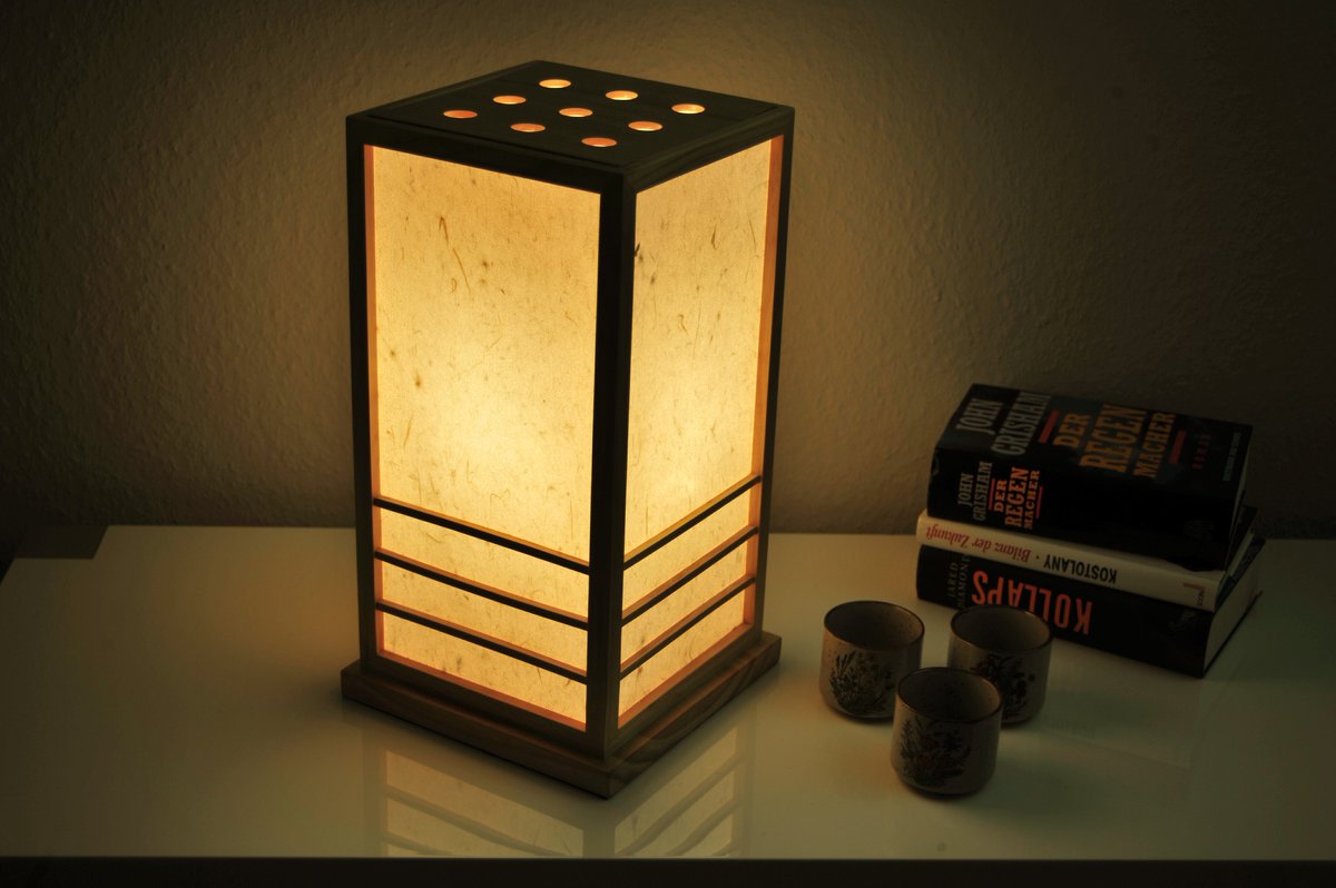 Japanische #Lampe - Nikko Natur: Sanftes Stimmungslicht für Ihr Zuhause. Mehr: bit.ly/2BEL6LD #Wohnen #Ambiente #Einrichtung