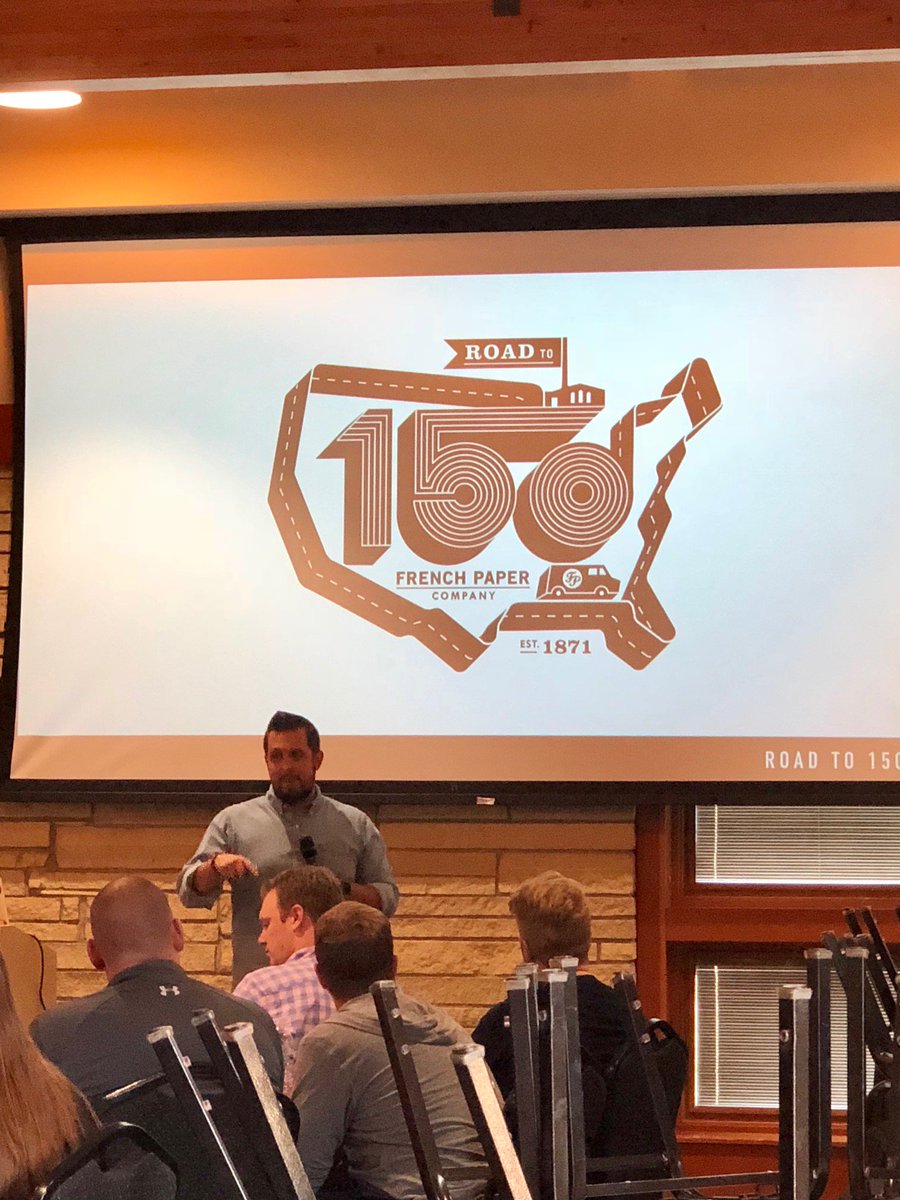 #TBT to last week's #TheRoadto150 luncheon with @FrenchPaperCo! 
Make sure you're signed up for September's luncheon on social content people give a f#@& about: aafdsm.com/index.cfm?node….