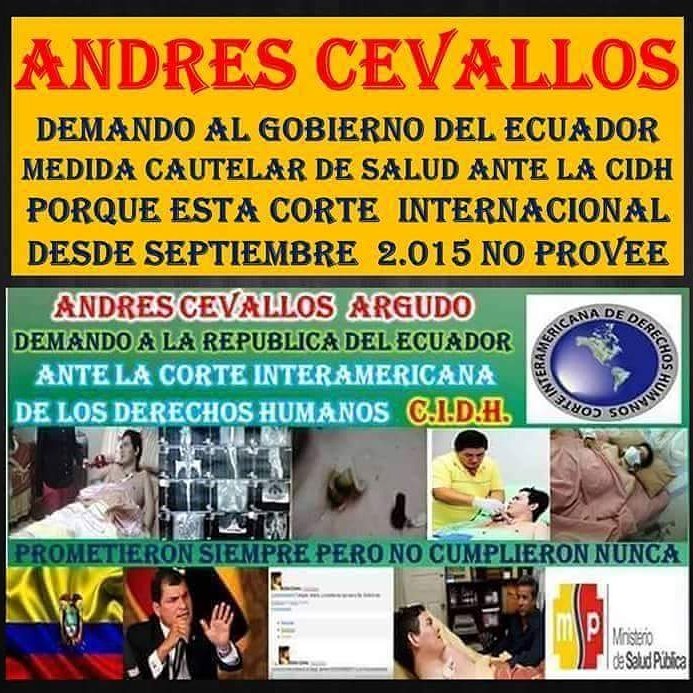 GONZALOCEVALLOS's tweet photo. SR. PRESIDENTE @Lenin Srta Ministra @MVEspinosaS YA LES ROGE 12 AÑOS VUESTRA CRUELDAD NO TIENE NOMBRE 3 NEGLIG DEL @Salud_Ec DESTRUYERON A MI HIJO @andrescevallos5  PIDO AL MUNDO COMPROBAR EL GOBIERNO DE MENTIRA SOS @mmcuesta @PolyUgarteG @AlbaCedeoZaval1 @CIDH  PROVEER MC-642-15 https://t.co/NoV28Aqvj5
