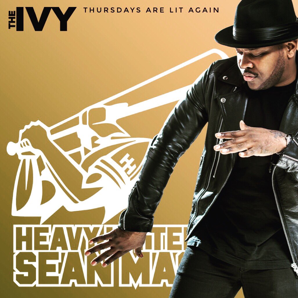 TheKidSeanMac's tweet photo. Tonight it’s only 1 place you need to be... sound bar aka #TheIVY 🔥 Join a Heavy Hitter Suckaaaaaa 🎧 #TheMacExperience https://t.co/M7ZFQI1TKp