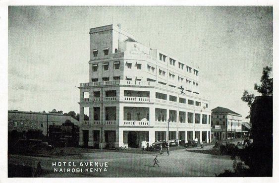 KResearcher's tweet photo. Avenue Hotel when it was under construction in 1925 and some images over the decades. Today,its known as Emperor Plaza along Kenyatta Avenue in Nairobi. https://t.co/DU2Mo7LBUn