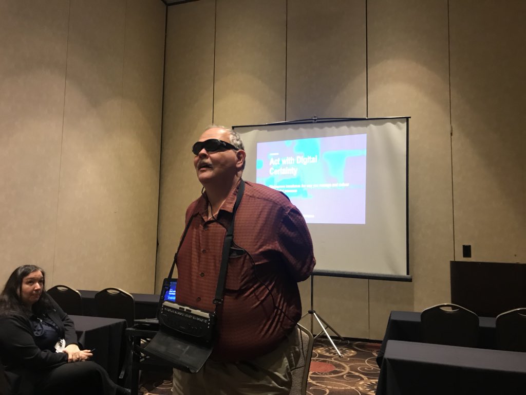 Thank you MIBA for enlightening bankers on accessibility. Great job today, Keith Bundy #BOOM_1906 #MIBCBC18