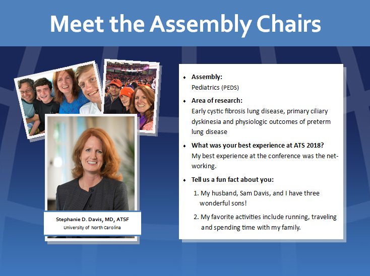 ATS_Assemblies's tweet photo. 📣 Get to know your #ATSAssembly Chair! 
Introducing @ATSPeds Assembly Chair, Stephanie Davis, MD, ATSF! You can follow Stephanie on twitter @sdugginsdavis. Learn more about the PEDS Assembly here: https://t.co/r1wMqaRbm2 https://t.co/ft22u2eLt5