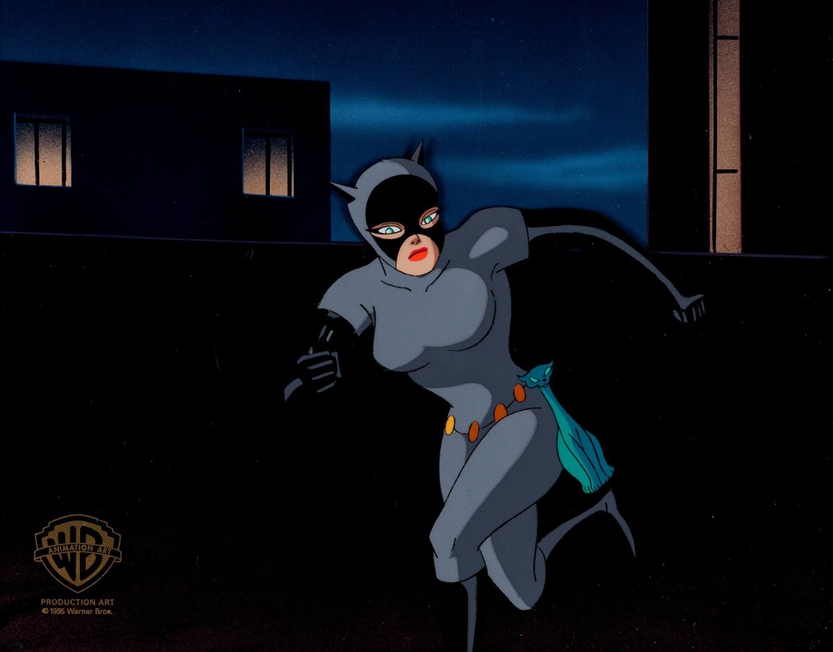 BTASWiki's tweet photo. Catwoman Production Cel from the episode 'Batgirl Returns'
#BTAS https://t.co/zpizNu6ZlT