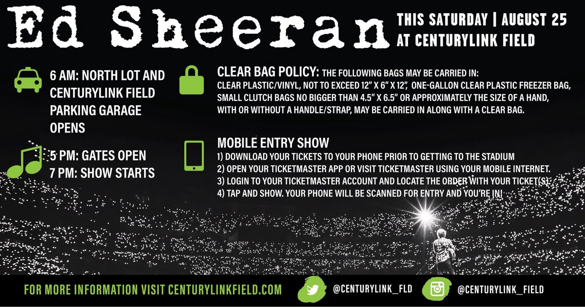 Centurylink Field On Twitter Hello Cameras Are Allowed As Long
