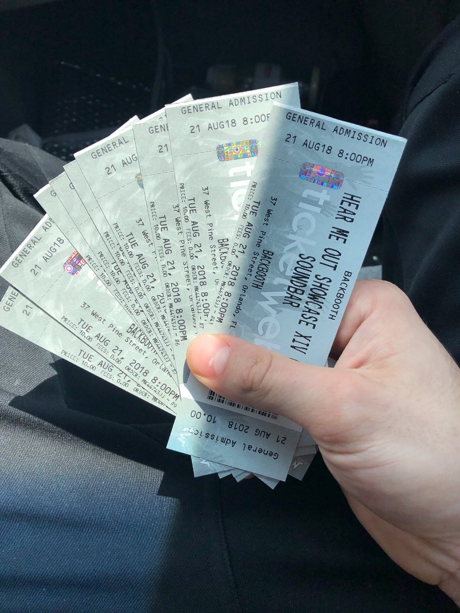 NEXT WEDNESDAY AT <a href="/SoundbarOrl/">Soundbar.</a> SEPTEMBER 5th we throwin down ! HMU for tickets 🦉 starts at 8 pm .