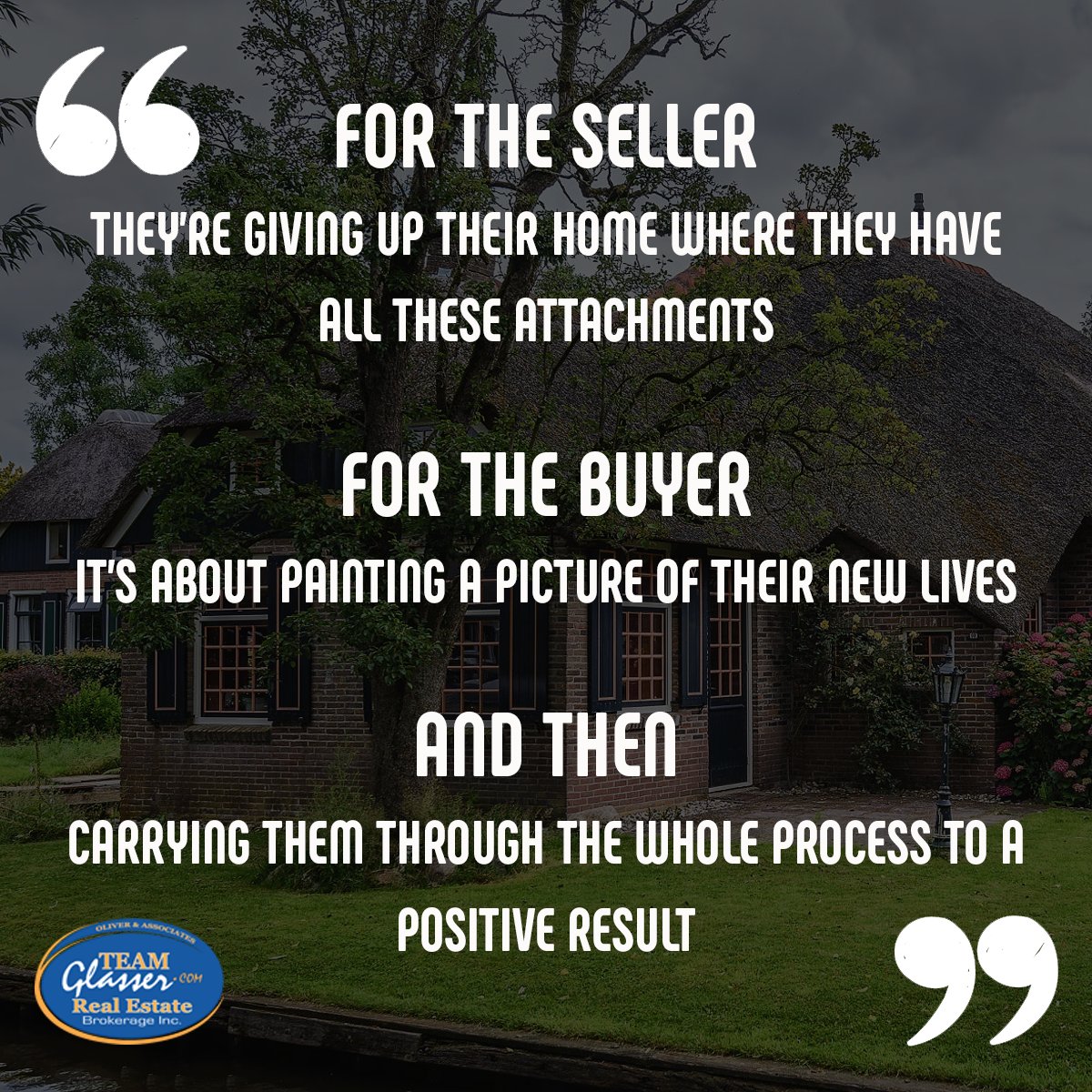 TeamGlasser's tweet image. A home is not just a house. Be with the right Realtors that will make the difference! #TeamGlasser #LdnOnt #TrustedLocalExperts ^aw