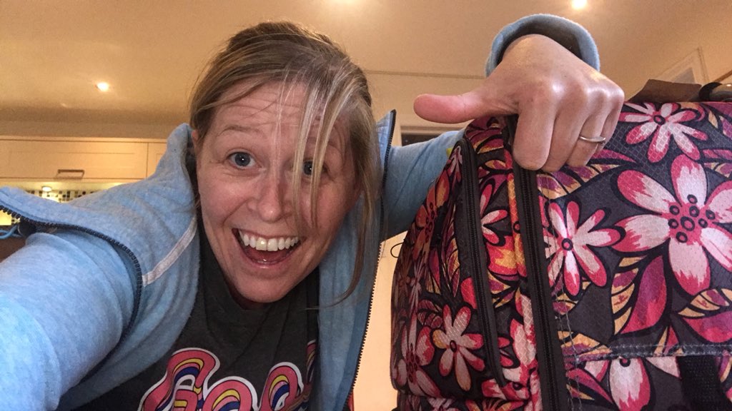 SarahKingACT's tweet photo. @eurowings 2 weeks with little communication, but I have to say Thank You for returning my luggage in one piece. It’s like my birthday all over again with all my presents inside! Sooo excited - thank you. Don’t do it again! 😁🎉 https://t.co/NaYZbi0Dwx