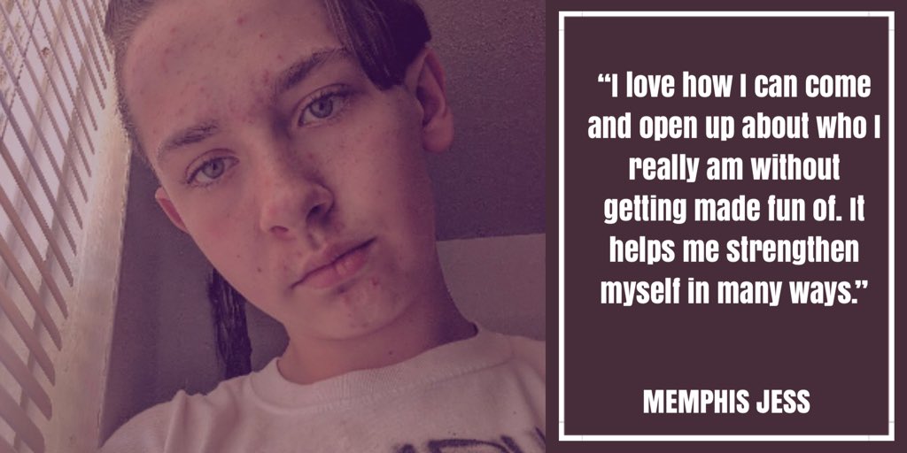 NorthStarProje1's tweet photo. Meet member Memphis who loves that SNL and NSP provide a sanctuary for him to feel comfortable and confident. https://t.co/zdR50qKDmy