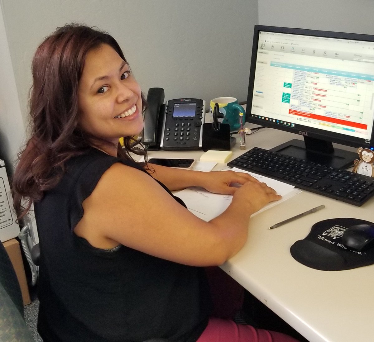 twomennphoenix's tweet photo. April and our other Customer Service Representatives are here to help take the stress out of your next move! Call or click today for a free quote: 623-428-1972 info0437@twomen.com https://t.co/IVOKqDvurI