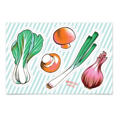 veggies are good for your belly.
witchsy.com/allison-bamcat