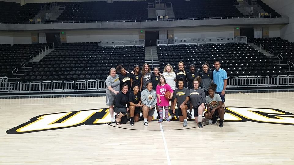 TeamUpFor1's tweet photo. Meet &amp; Greet for Kaitlyn Valentine with the UMBC Women's Basketball team on August 15th https://t.co/AcdBiHqHPN