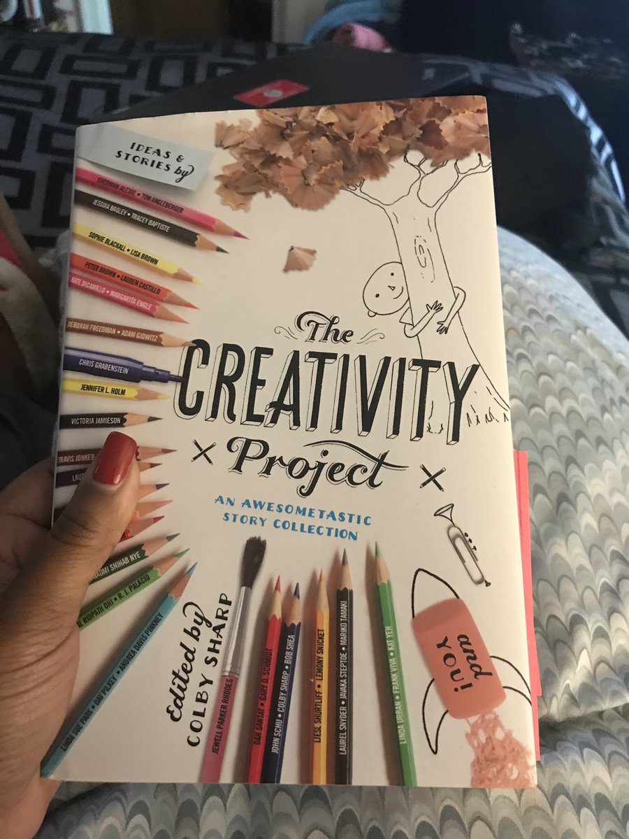 read2tiff's tweet image. Can’t wait to use #thecreativityproject in my classroom. I literally am excited about starting year #21 in two weeks.@jewell_p_rhodes @colbysharp @donalynbooks @MrSchuReads @ScholasticTeach @nerdybookclub