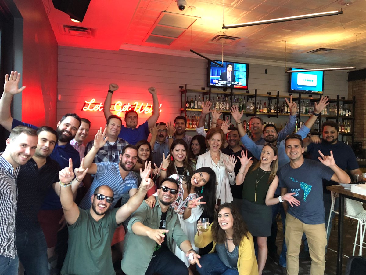 TableauCareers's tweet photo. All smiles in Austin this week as Tableau's #LATAM team celebrated a visit from our new VP of LATAM Sales! #LifeAtTableau https://t.co/2Jf0awLXQH