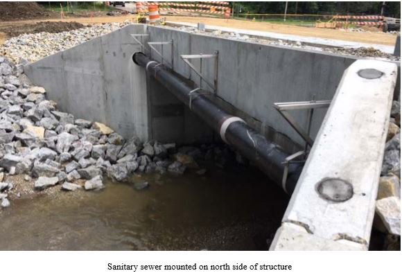 Some scenes from the nearly completed Peacock road bridge replacement.