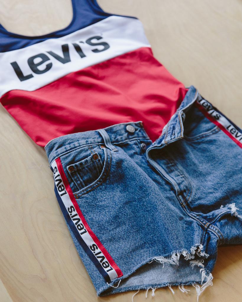 levis shorts the bay