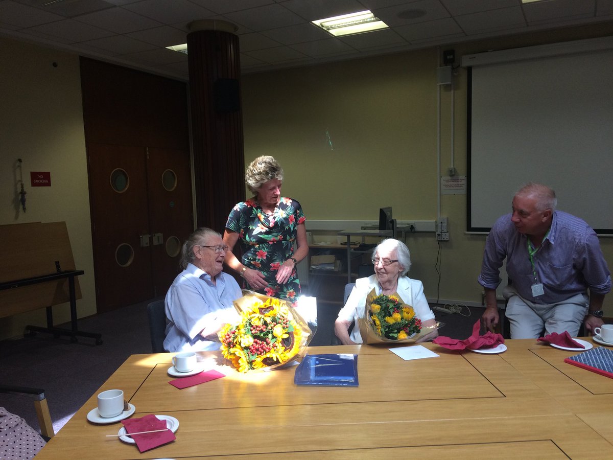 helencoombes2's tweet photo. Saying thx from @DorsetCC to two very special local people who helped shape Dorset’s #communityoffer for older people we hope they keep on guiding us #stars https://t.co/8T7EzRbzUs