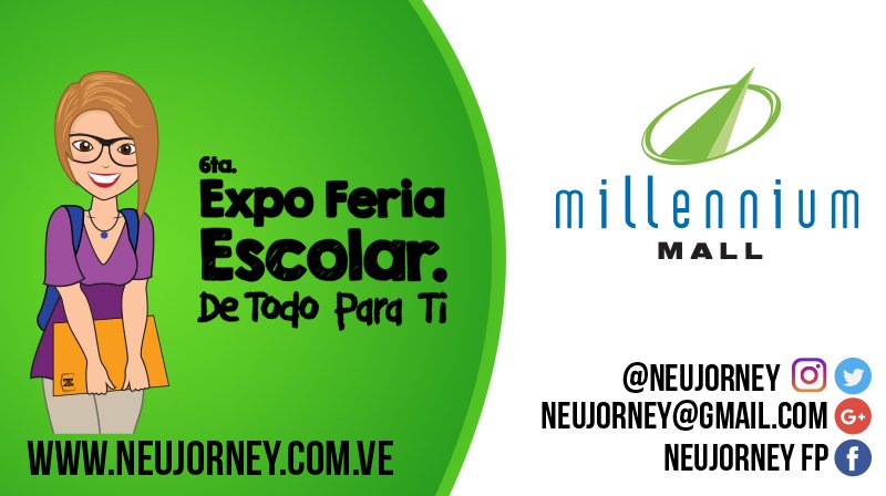 UNoticias's tweet photo. #PUBLICIDAD | Aprovecha el espacio de nuestra 6ta. Expoferia escolar para adquirir la lista de útiles en esta temporada. @Neujorney @ivettedominguez @expodato @expobazares @lafiestadesamir #lacarpadelmillennium  #detodoparati #expobebe #expodato https://t.co/VEdY1mEVG4