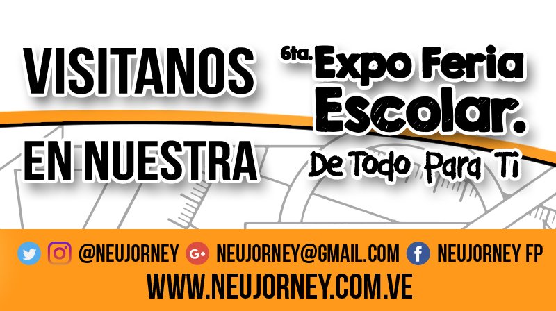 UNoticias's tweet photo. #PUBLICIDAD | Nos quedan unos pocos stand reservados para ti. @Neujorney @ivettedominguez @expodato @expobazares @lafiestadesamir #lacarpadelmillennium #ivettedominguez #detodoparati #expobebe #expodato #expodato #expobazaresvenezuela https://t.co/0PvbsR1mV8