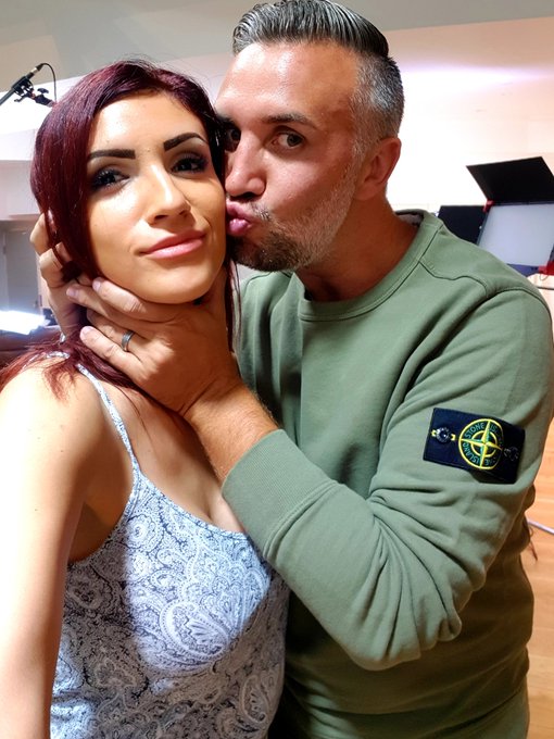 And my dream comes trueeeee!  With my lovely friend @KeiranLee shooting today a greatttt scene for @Brazzers