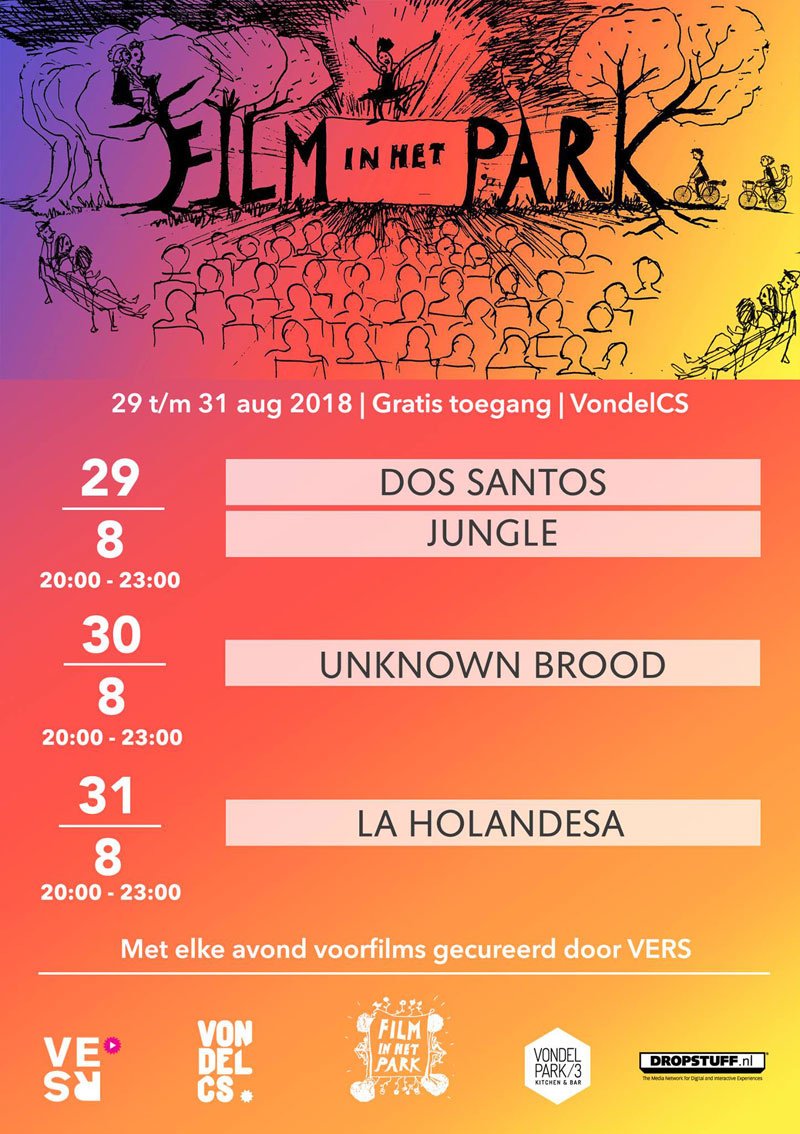 VERSftv's tweet photo. Programma Film in het Park 29-31 augustus in @VondelCS #Amsterdam #vondelpark https://t.co/xNUzOcqKqs