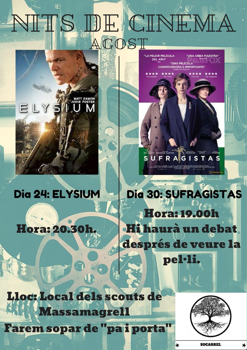 RelSoca's tweet photo. Demà comencem! Esteu preparades?🗯🍿🌌 https://t.co/PKNhFf7Xz1