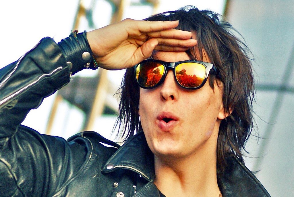 Happy 40th birthday Julian Casablancas of The Strokes! 