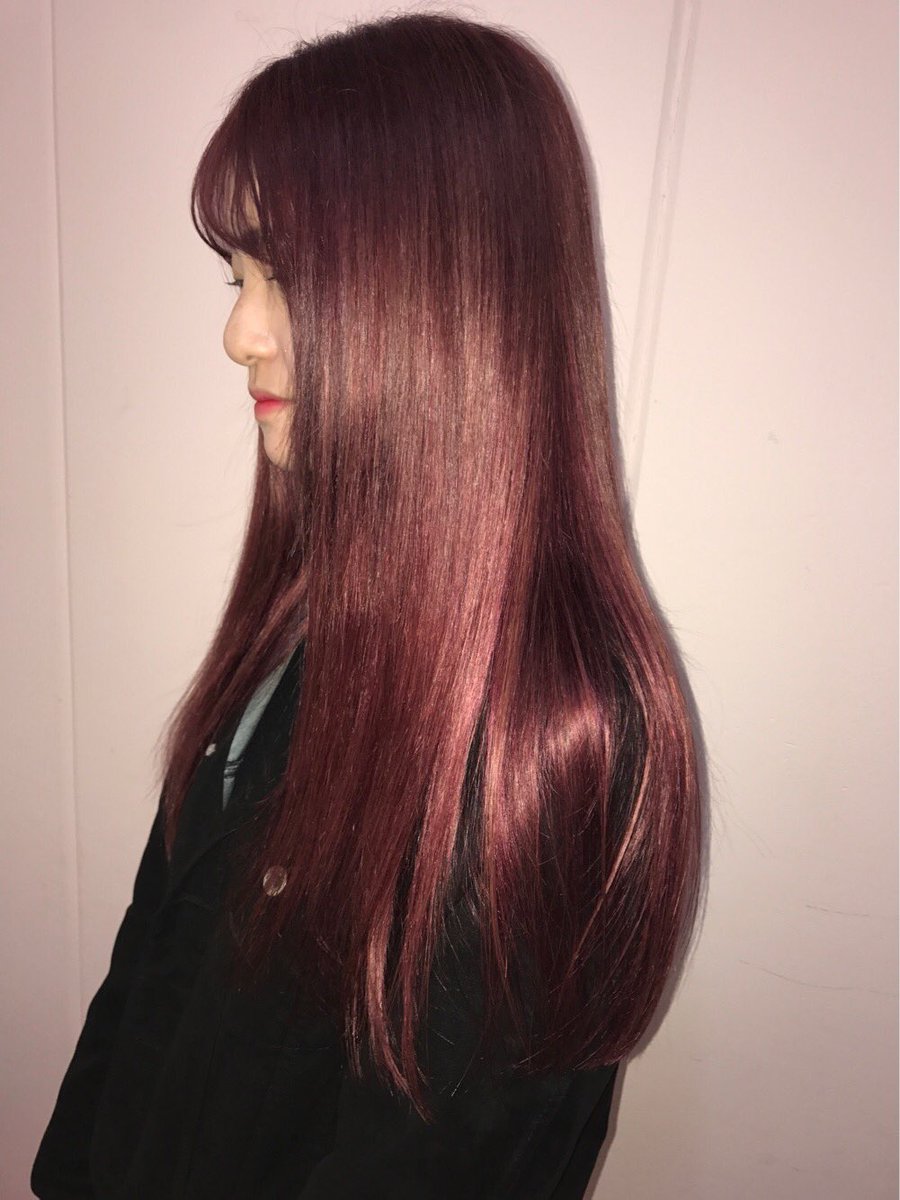 あるじゃんすー千葉店 カラー エクステ専門店 Auf Twitter こんにちは 赤系スタイルはエクステで 編み込みにもシール エクステにもご用意してます 当店のエクステは最高級人毛100 使用なのでツヤツヤです W エクステ 千葉