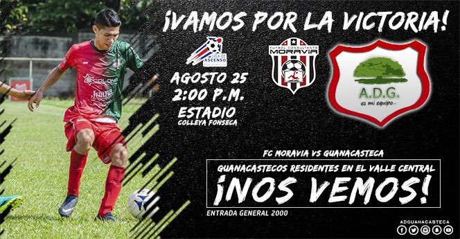 ADGuanacasteca's tweet photo. A todos nuestros aficionados Del Valle Central les invitamos a apoyar a nuestro equipo. #ADG #DaleGuana https://t.co/Oc3Aqe9KFQ