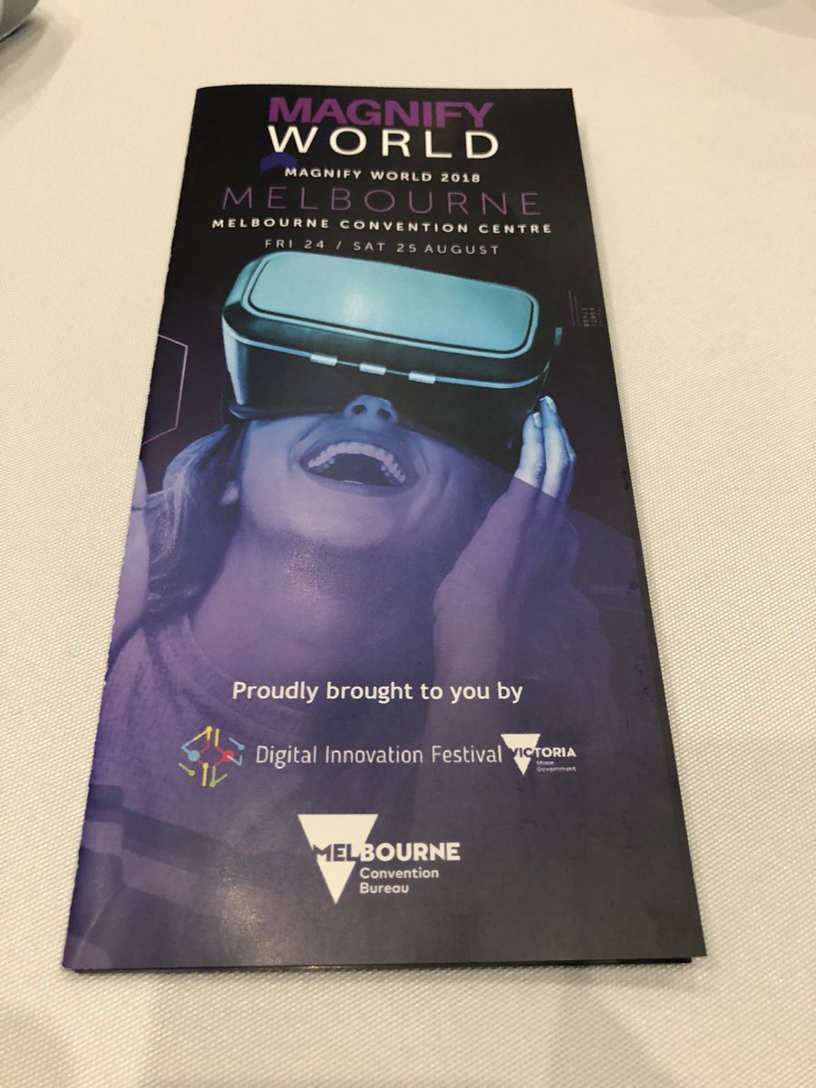 alisparkle's tweet photo. Excited to be moderating at #MAGNIFYWORLD today. #AR #VR #MR #innovation #experiential @Longshore140 https://t.co/k7RKz0tIUZ