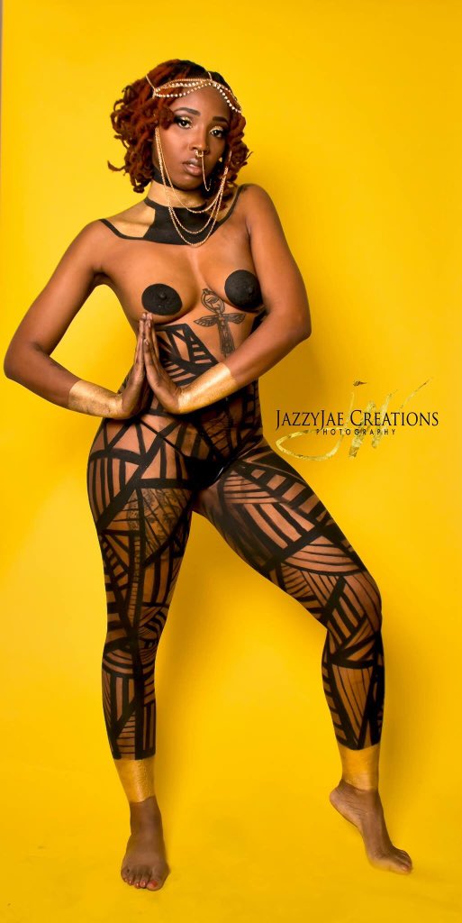 JMAArtistry's tweet photo. BOOK ME FOR YOUR NEXT BODY PAINT SESSION ๐ค๐
#BodyPaint #SCBodyPainter #TribalBodyPaint #BodyPainting #NCAT #EgyptVibes #RT #MyrtleBeach #Atlanta #Charlotte #NC #GA #Art #ArtIsLife #Models #Vixens #ExoticDancers #Photographers #BlackQueen #Melanin #USC #SCSU #CCU #SC #Mehron https://t.co/UApz8svmXk