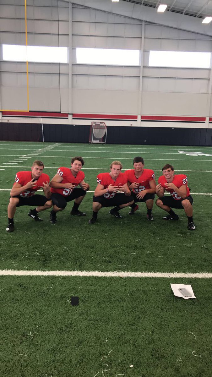 blakemichels_'s tweet photo. You and yours vs. me and mine ๐ฏ #dlineforever https://t.co/vG8qbdB4dL
