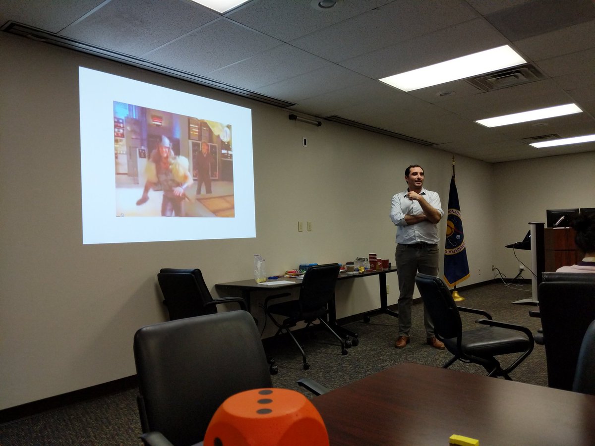 BzGEO's tweet photo. Last part of day 2 of #RCNASA2018: Dr. Andrew K. (@wxpizza) using #Thor and the #Hulk as metaphors for the work we are trying to accomplish in #DRR. π @RCClimate @SERVIRGlobal @NASA_SPoRT https://t.co/WtFseZrAdP