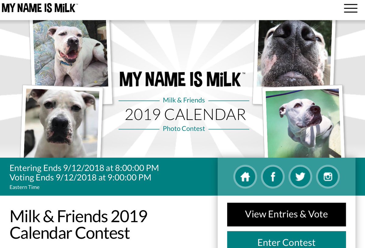 Pupsters! Do you wanna be famous?? It's time for the 2019 Milks & Furineds #calendar #contest! Help me raise bones to #savethePuppies! Only 5 bones to enter your furbaby! #dogsarefamily  #fundraiser

gogophotocontest.com/milkpaws

#famousdogs #mynameismilk #rescuedogs