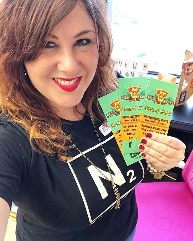 Anyone else out there getting SUPER EXCITED for @slice_of_wichita this weekend? I’m so thrilled to come back as a Judge again this year... and Lord knows I’m already working up an appetite! Who else can I plan on seeing at Pizza Fest on Saturday evening? | #sliceofwichita #i…