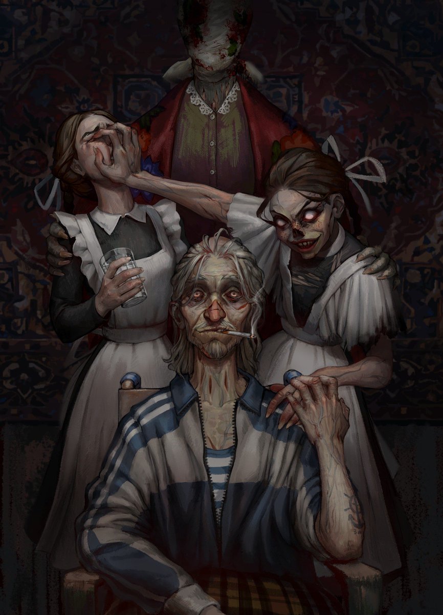 #VisibleWomen #postsovietsquat
hello, i'm Emilyena, 2d artist from Kazakhstan. I like to draw creepy/dark and funny things. 